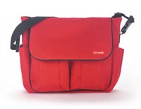Dash Diaper Bag/ Red - click to enlarge Dash Diaper Bag/ Red